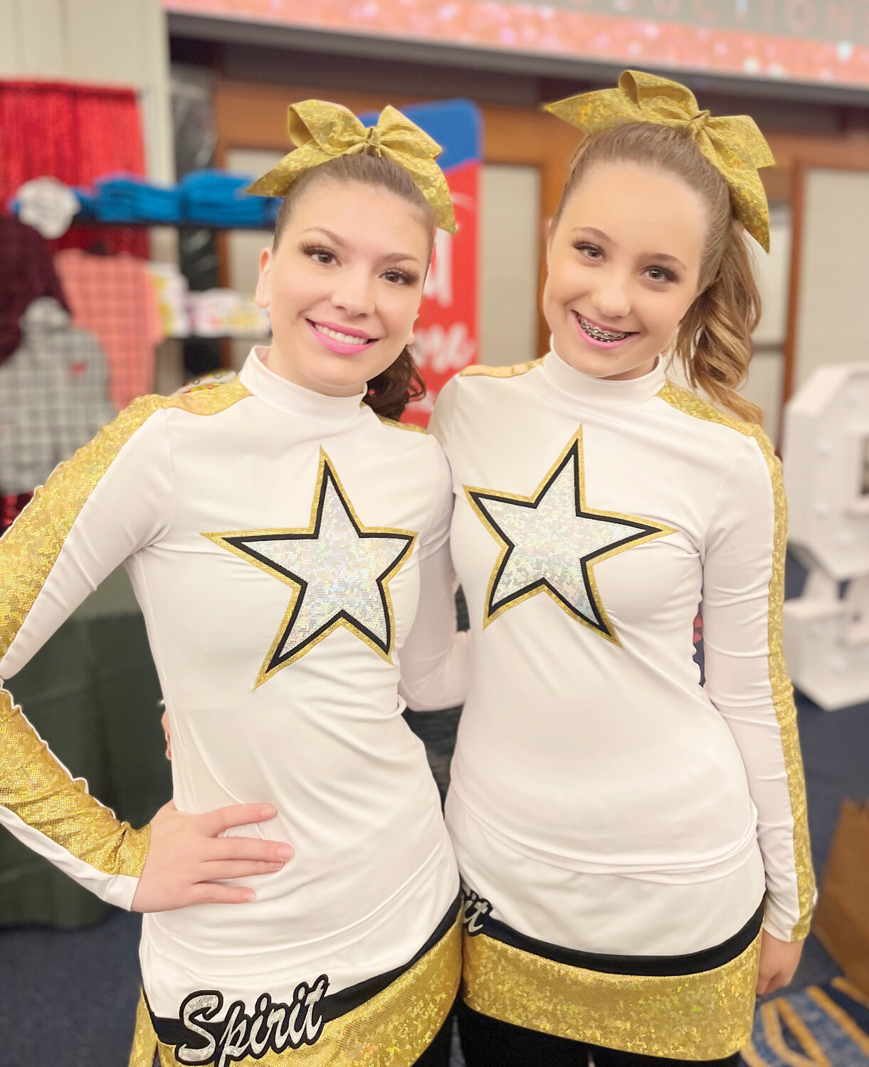 PHS Cheerleaders in Macy's parade - Purcell Register